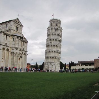 De scheve toren van Pisa